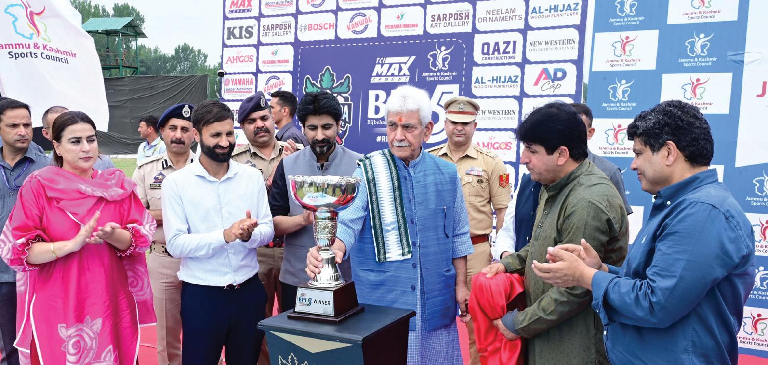 Provide appointment letters to 235 talented youth selected under sports quota: LG Sinha to Chief Minister, Sports Minister