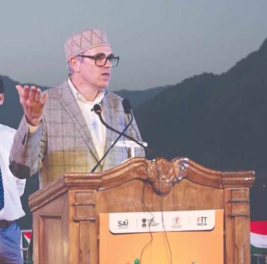CM Omar Abdullah hails inaugural Khelo India Water Sports as “yet another historic sports event in J&K”
