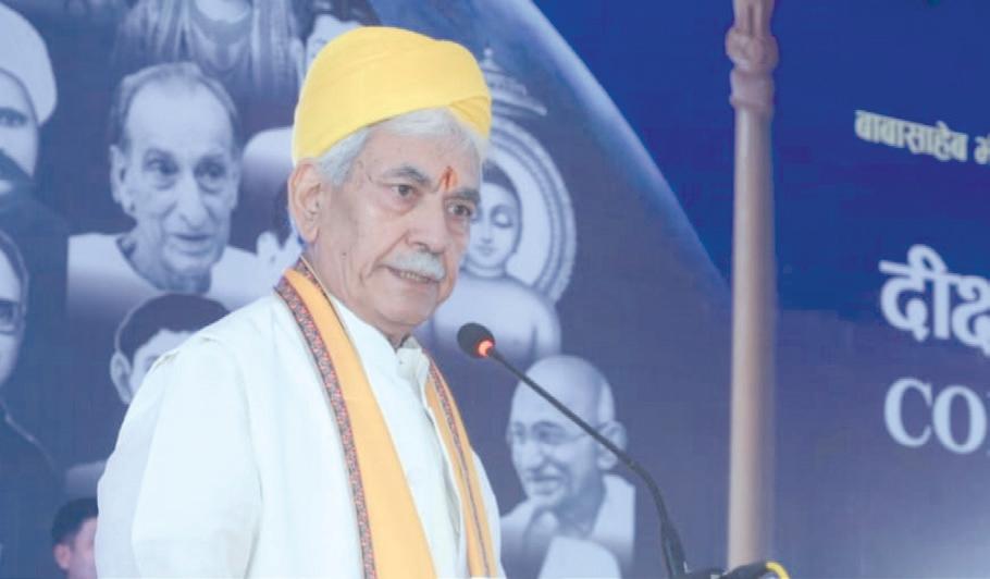 LG Sinha addresses Convocation of Babasaheb Bhimrao Ambedkar Bihar University,