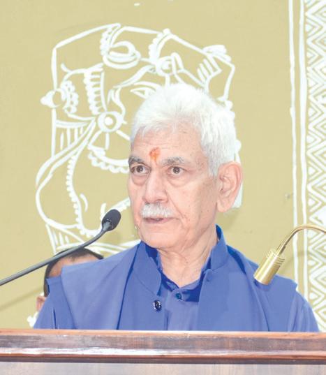 LG addresses Foundation Day Ceremony of University of Jammu