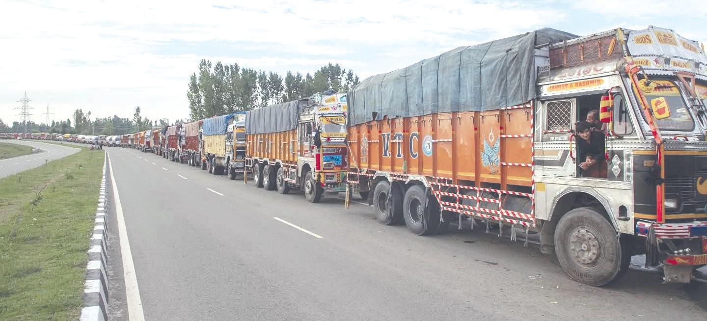 Highway reopens for HMVs on Kashmir side after 16 days