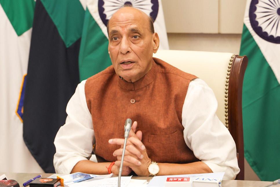 Indias' patience should not be misconstrued as its weakness: Rajnath Singh