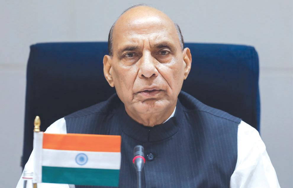 Forces fully prepared at borders, retaliation will be decisive if provoked: Rajnath Singh