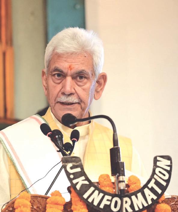 Mahatma Gandhi saw ray of hope in J&K during difficult times: LG Sinha