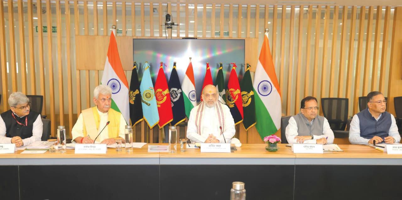 HM Amit Shah reaffirms PM Modi led government’s resolve to make J&K terrorism free