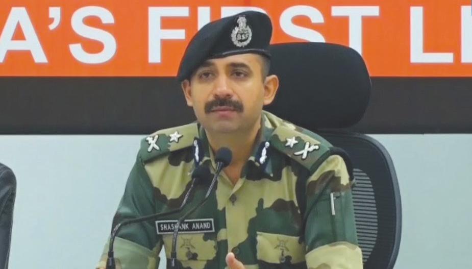 BSF on alert, watching border threats with Al, drones, says IG Shashank Anand