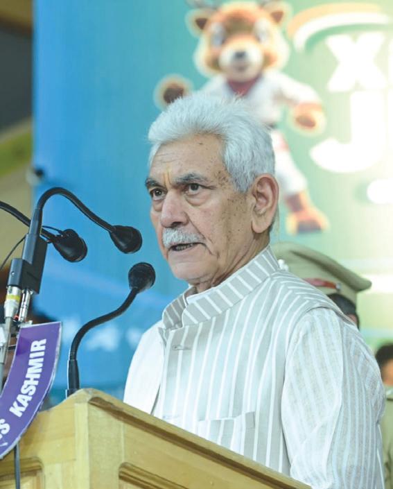 J&K witnessed historic turnaround, from violence to vibrancy: LG Sinha