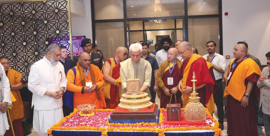 Exposition of Lord Buddha's holy relics to Elista deepened spiritual connect between India and Russia: LG Sinha