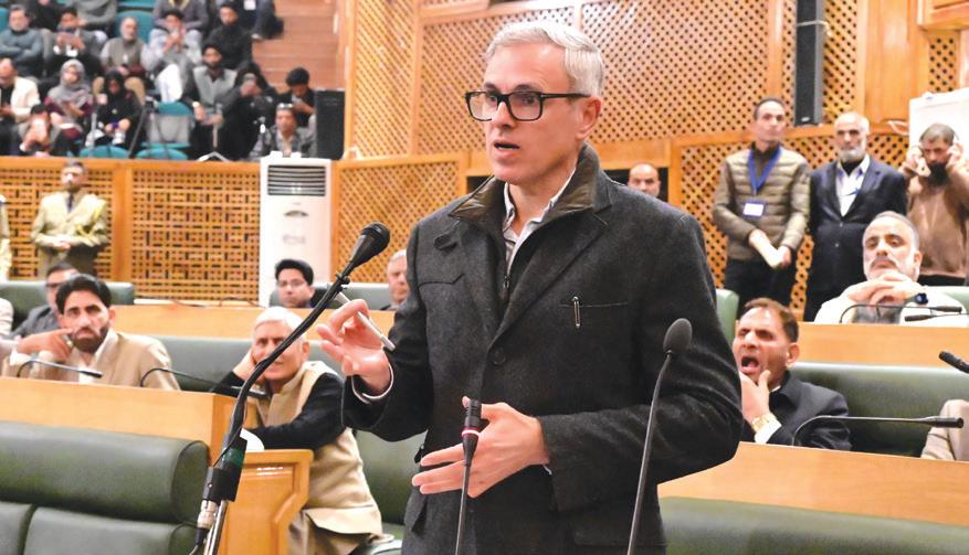 CM Omar questions delay in restoring J&K statehood