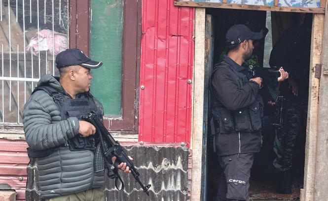 Police launch valley-wide operation on cross-border terror networks