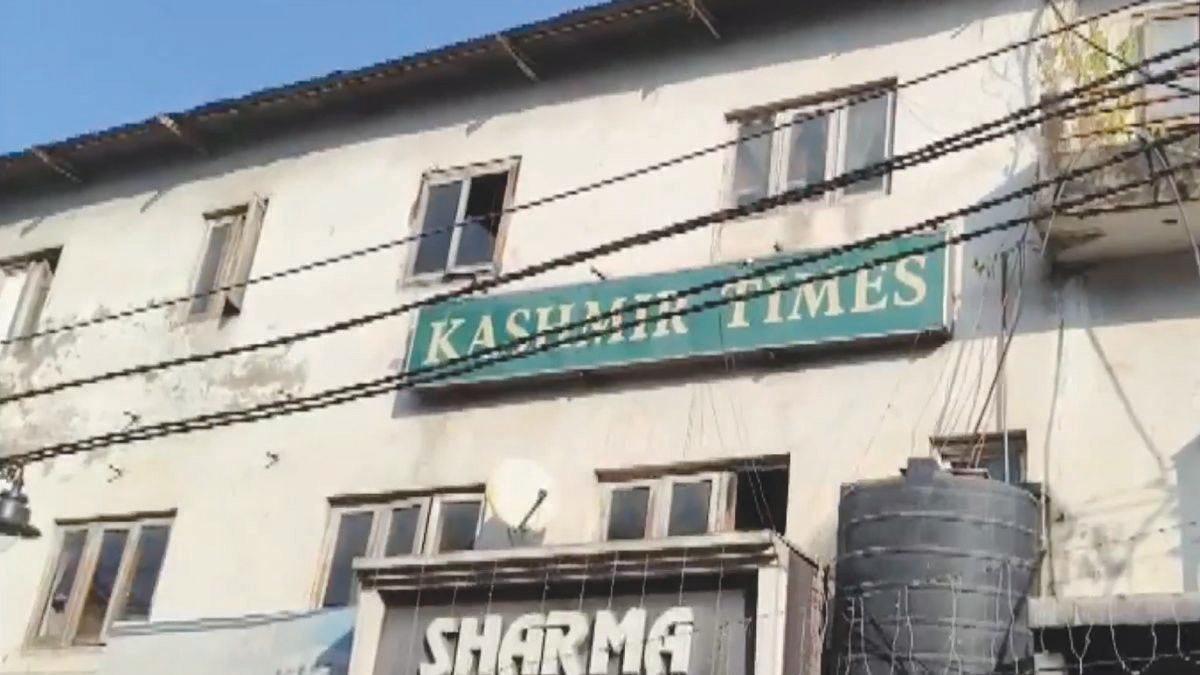 SIA raids Kashmir Times office in Jammu, revolver, AK-series cartridges recovered