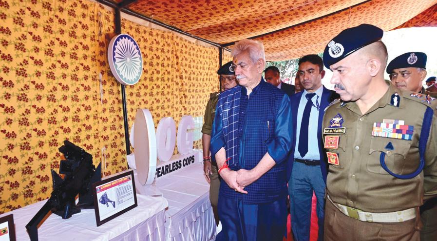 LG visits JKP's Commando Training Centre at Sunjwan, Jammu