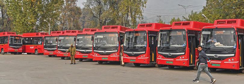 'Centre allocates 3 HFC buses to J&K'