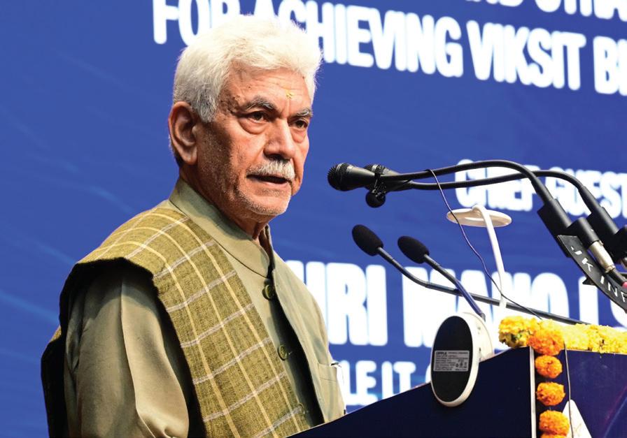 LG Sinha calls for ending 'insider-outsider' debate