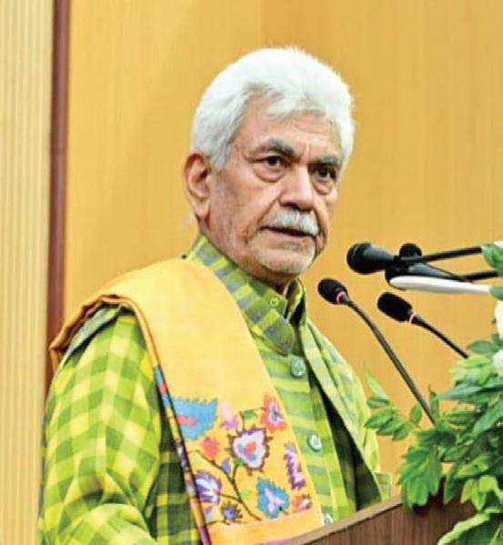 LG Sinha calls for decisive action against terrorists, their supporters