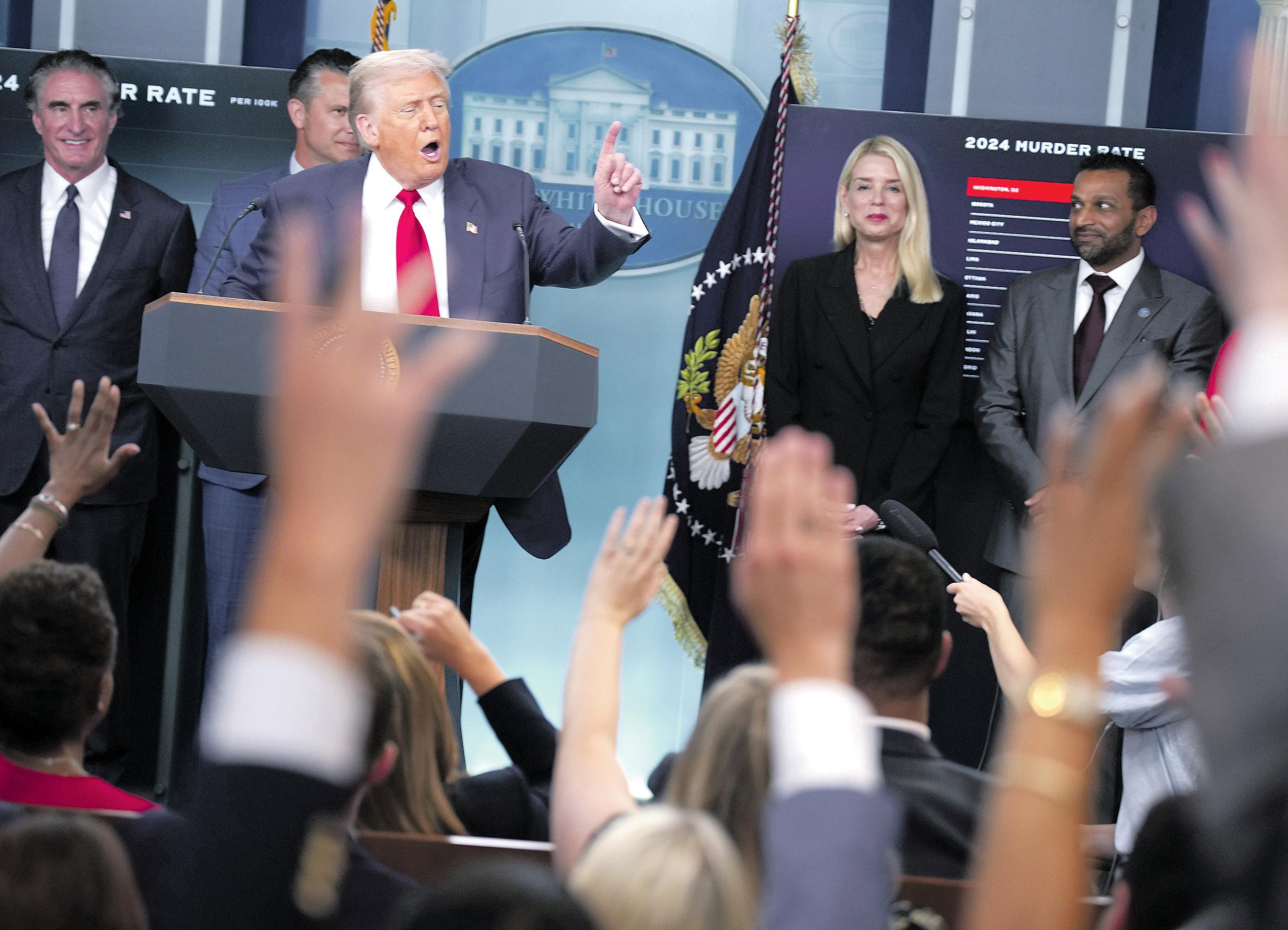 Trump sending federal troops to control D.C.