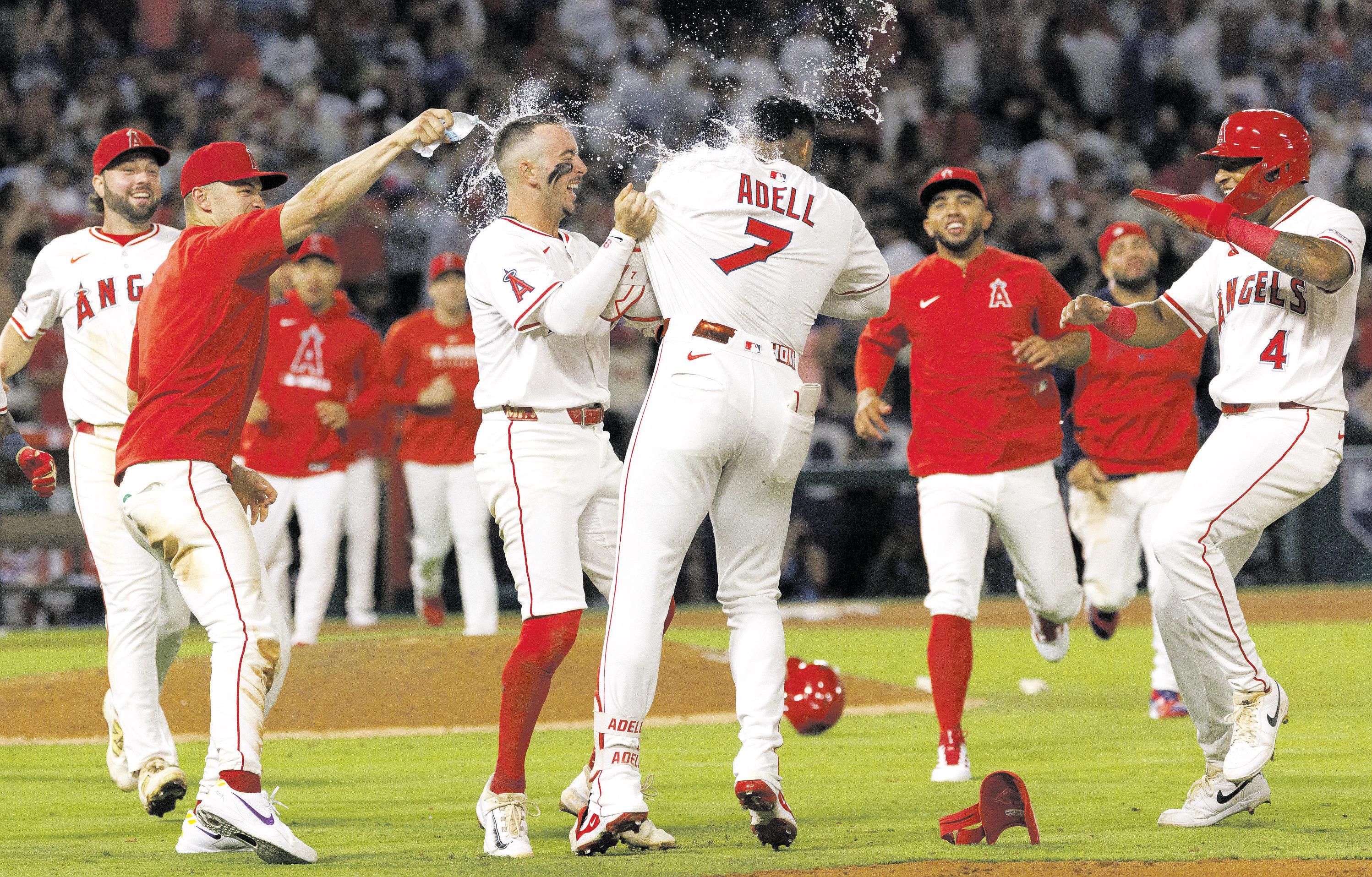 Ohtani's heroics foiled as bullpen again falters when Angels rally in ninth and 10th innings