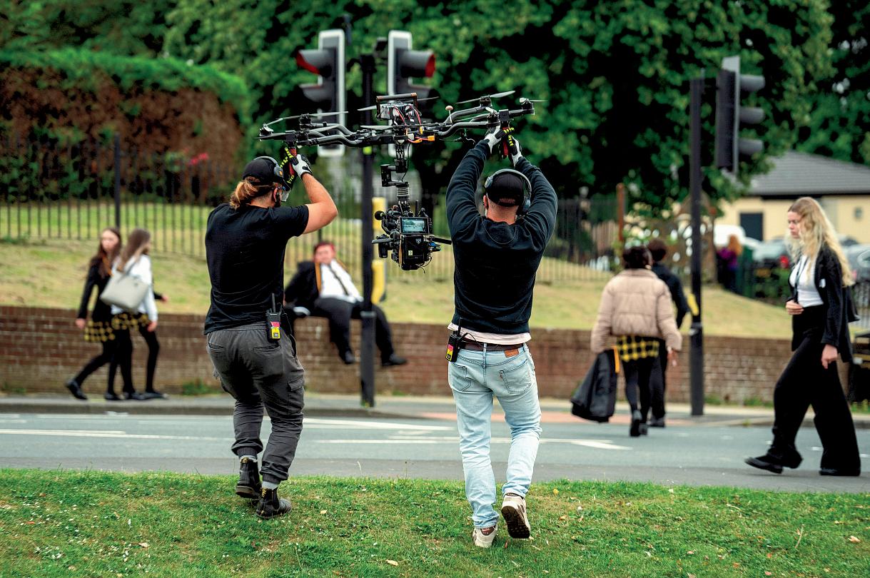'Adolescence' is full of tense moments. So was this shoot