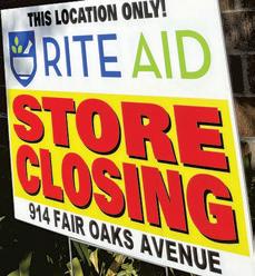 A drugstore empties out, and town is a little poorer without it