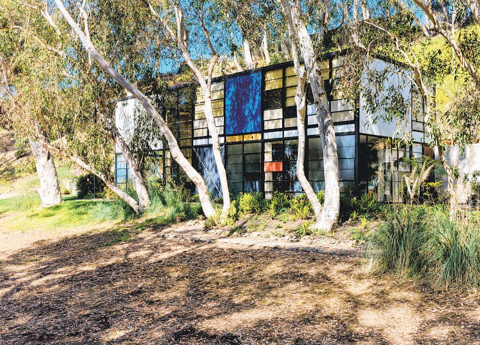 Fire-scarred Eames House reopens