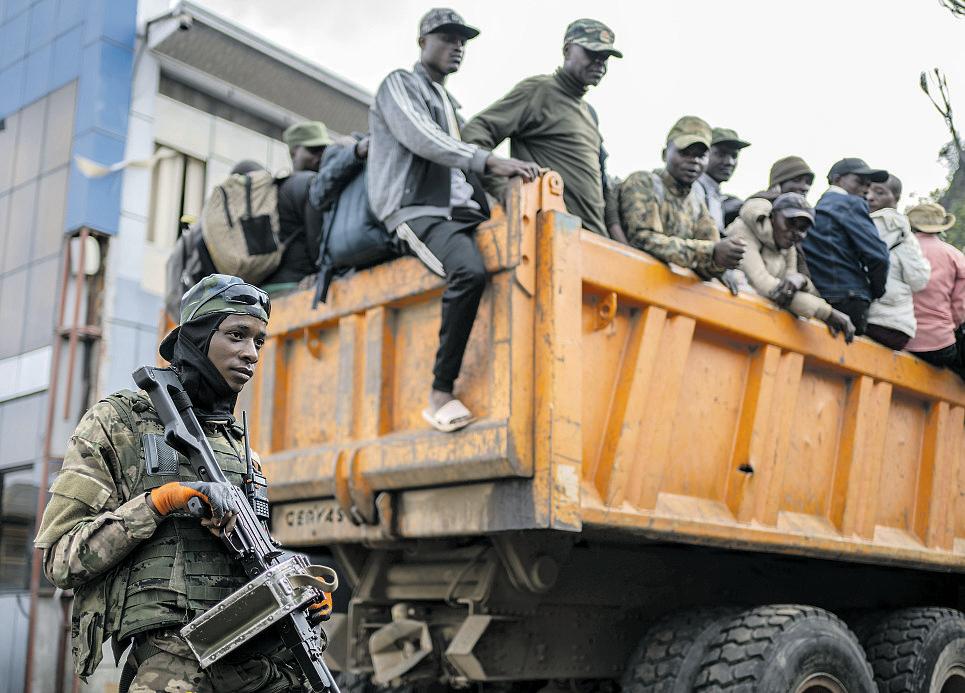 Rebels are accused of mass killing in Congo