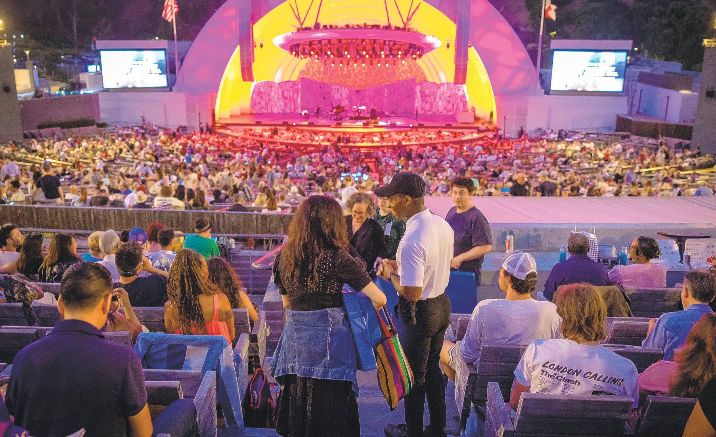 He'll show you to your seat, then take the stage like a 'Superstar'