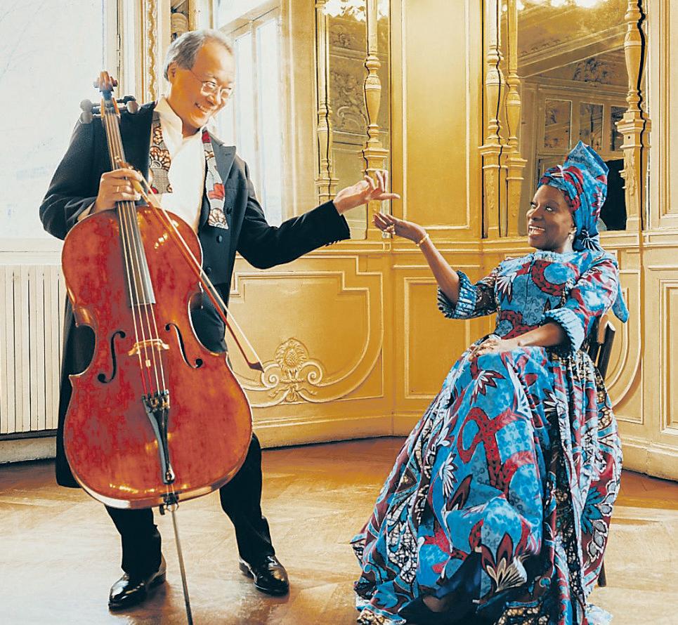 Odd couple finds global harmony