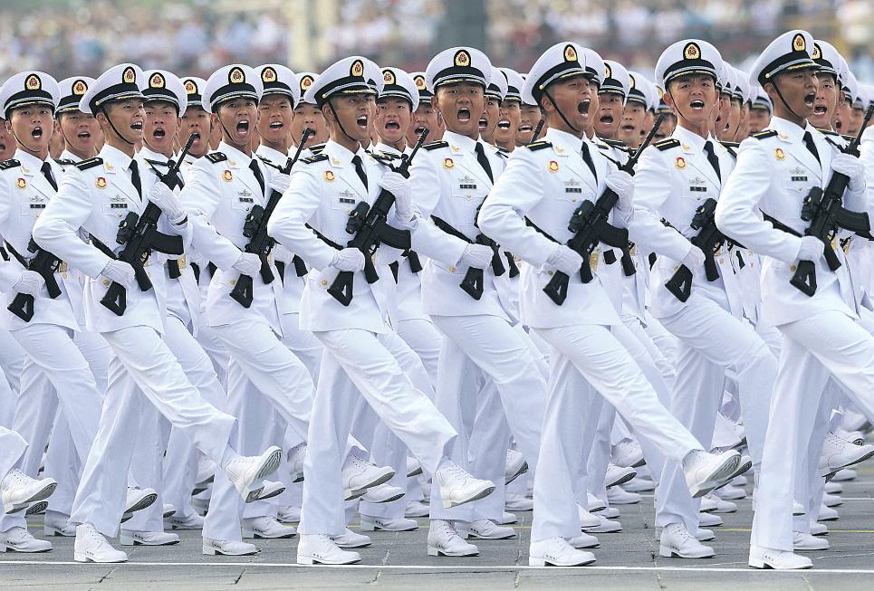 China’s military parade reveals new missiles, drones