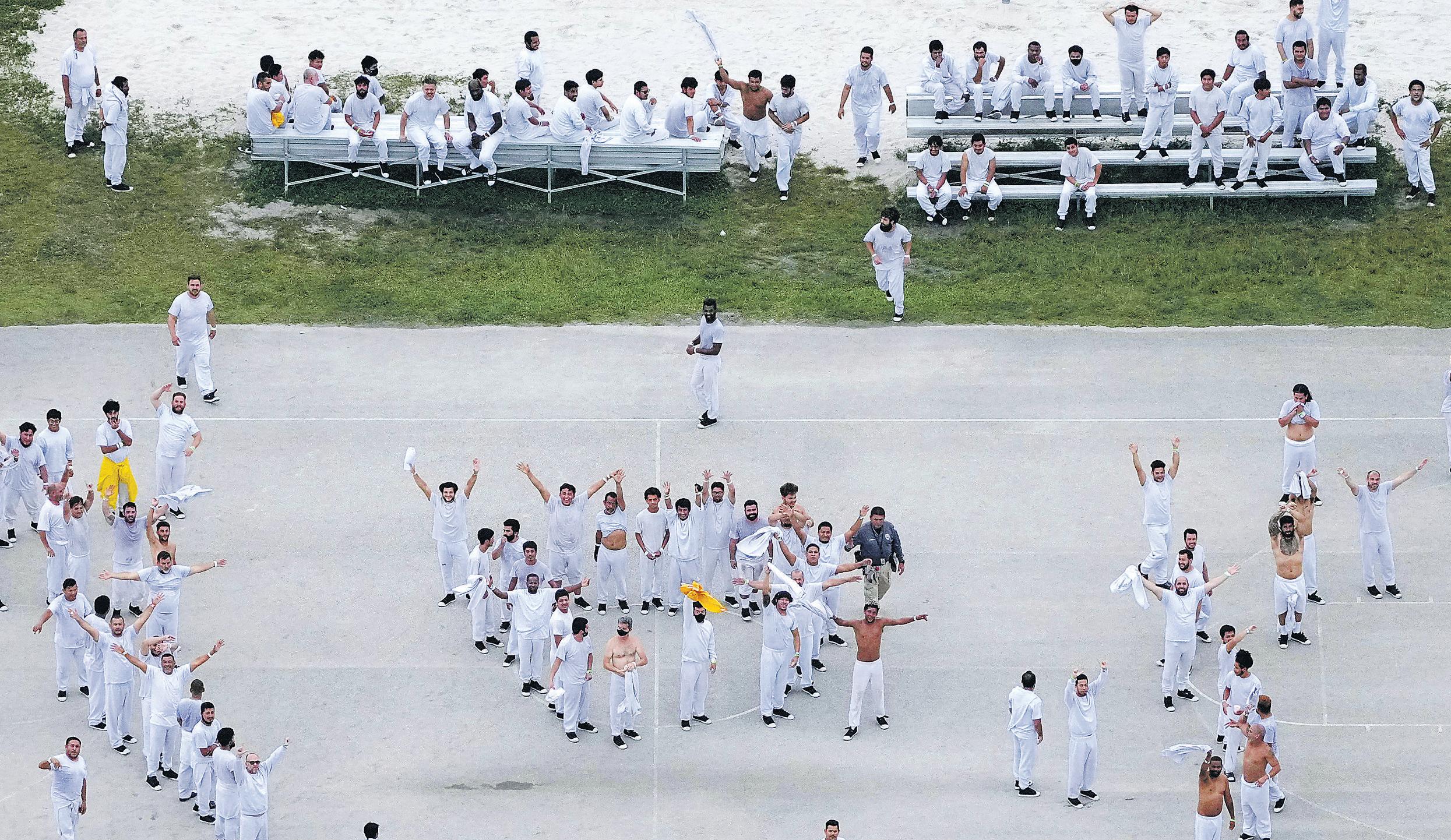 ‘Dystopian’ conditions for ICE detainees