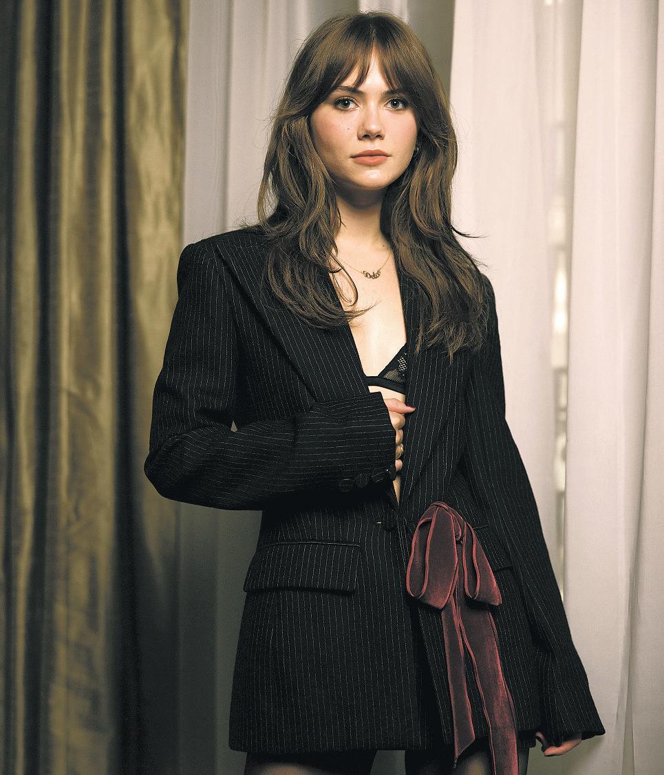 She grew up on set. Now she's a grown-up in 'Task'