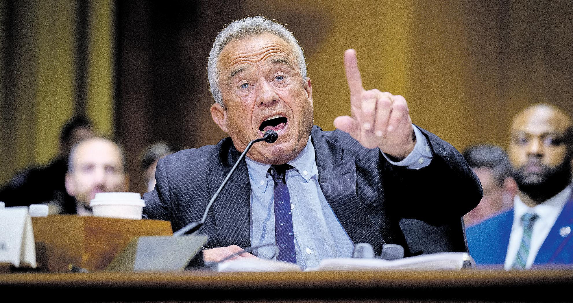 Kennedy faces rare bipartisan rebuke at hearing