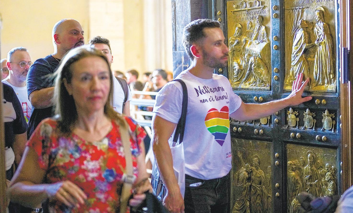 LGBTQ+ Catholics feel more welcome in pilgrimage to Rome