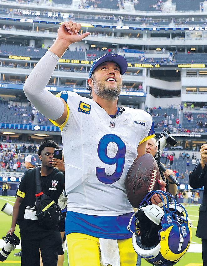 Let's be up-front: Stafford is back