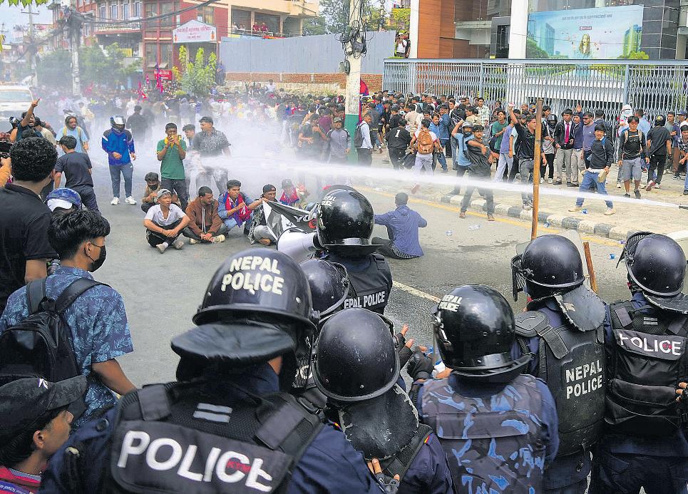 Police open fire on protesters in Nepal; 17 killed