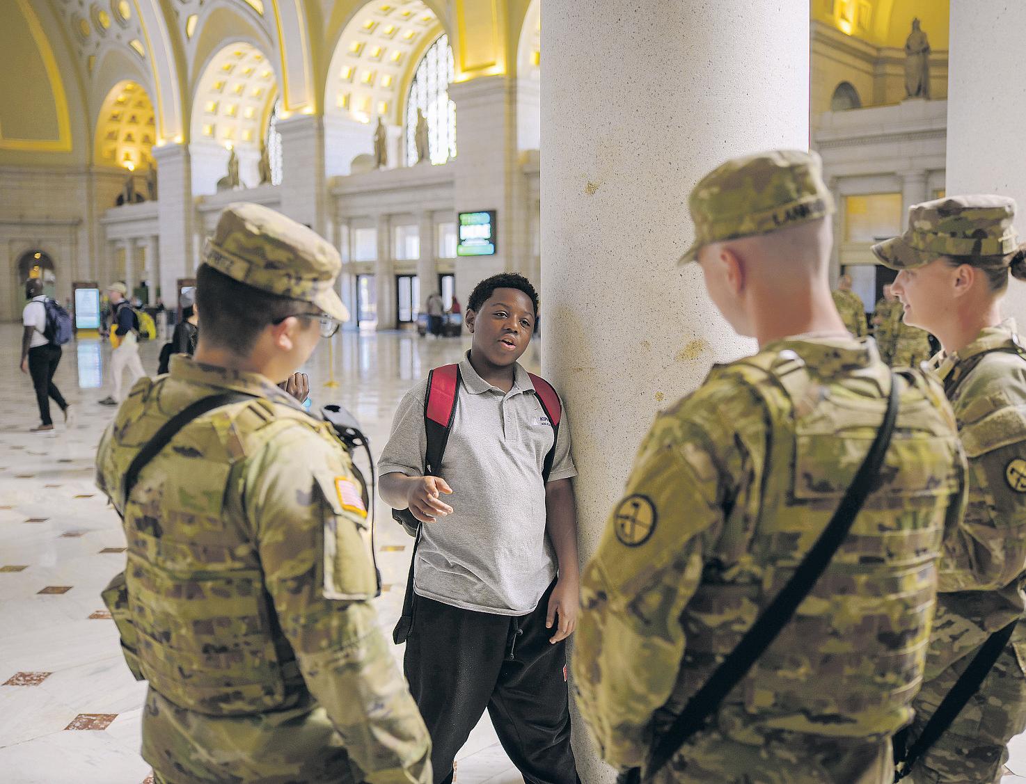 Endgame of troop buildup unclear