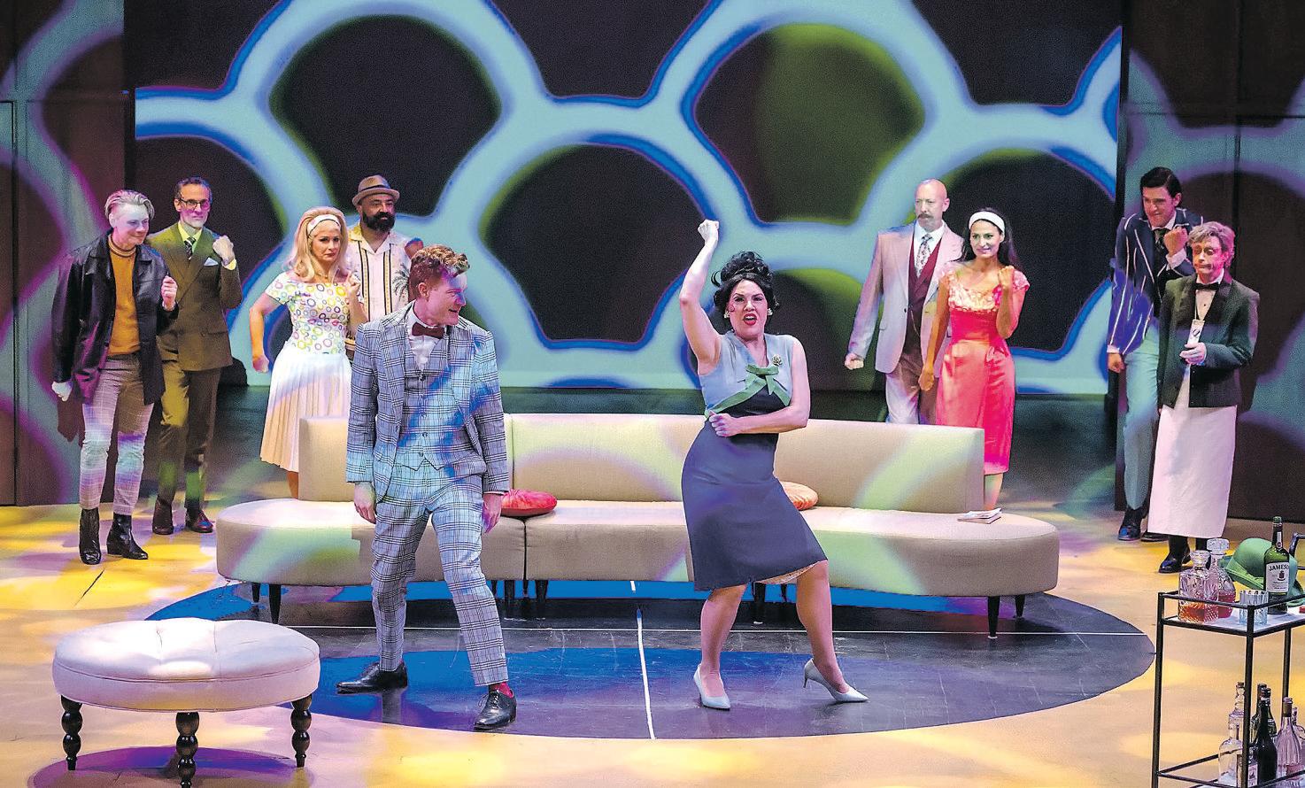 A zany '60s party with 'Guvnors'