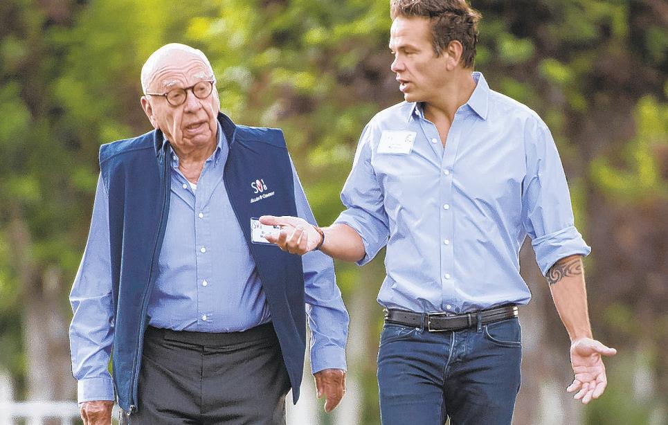 Eldest Murdoch son touts his Fox succession win