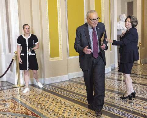 Schumer warns of shutdown if healthcare demands are not accepted