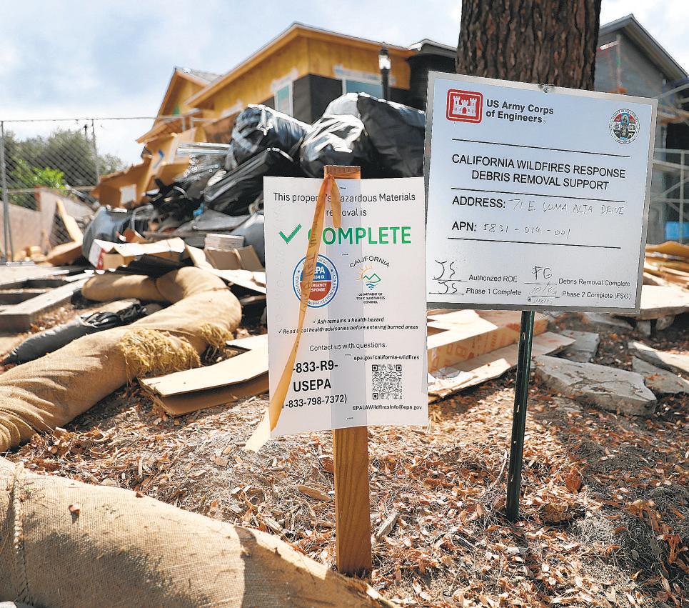 Eaton fire cleanup left toxic soil behind