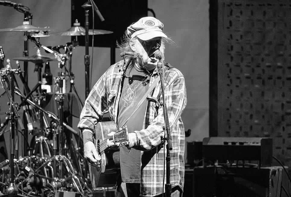 Neil Young's classics hit home