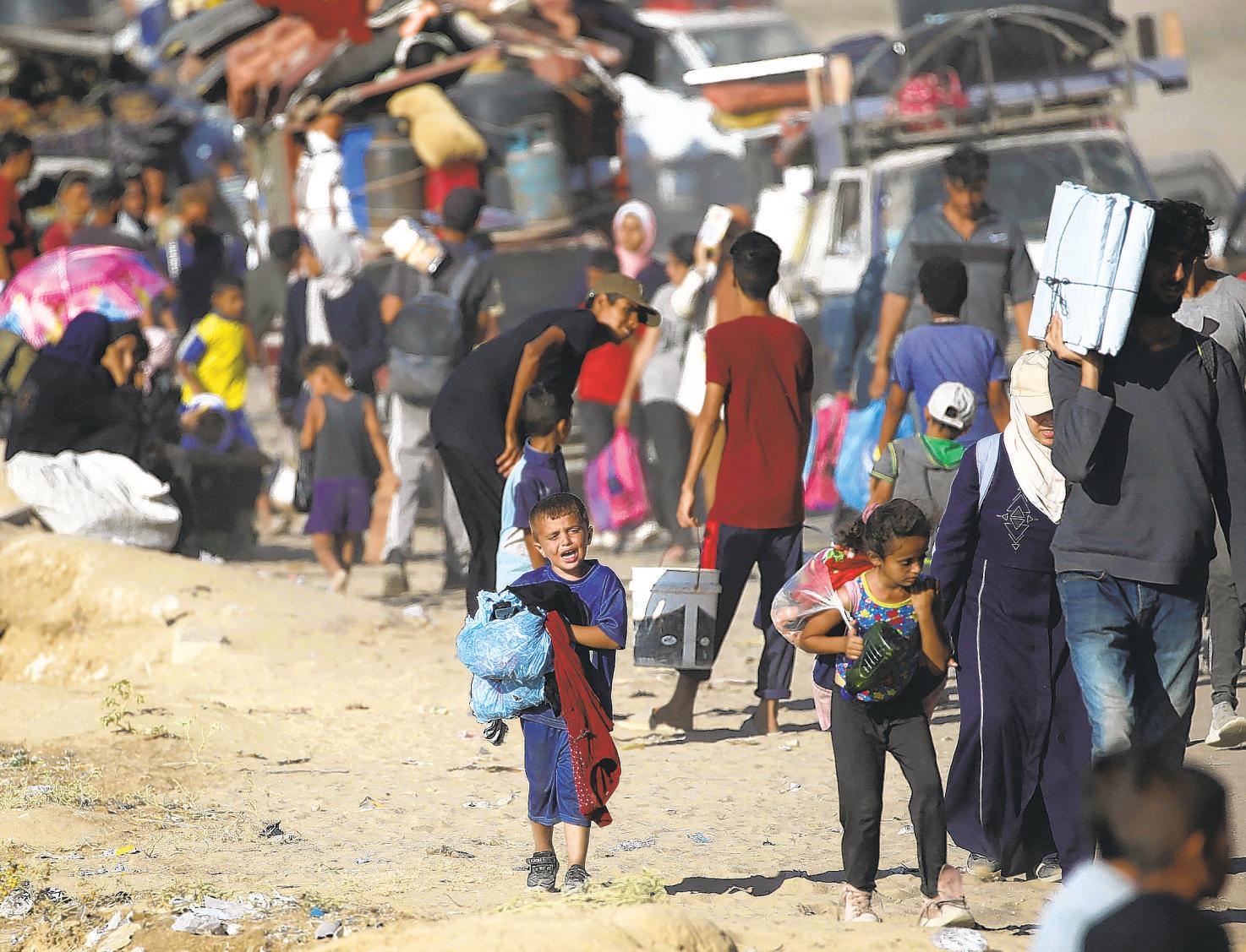 ISRAEL BEGINS GROUND ATTACK IN GAZA