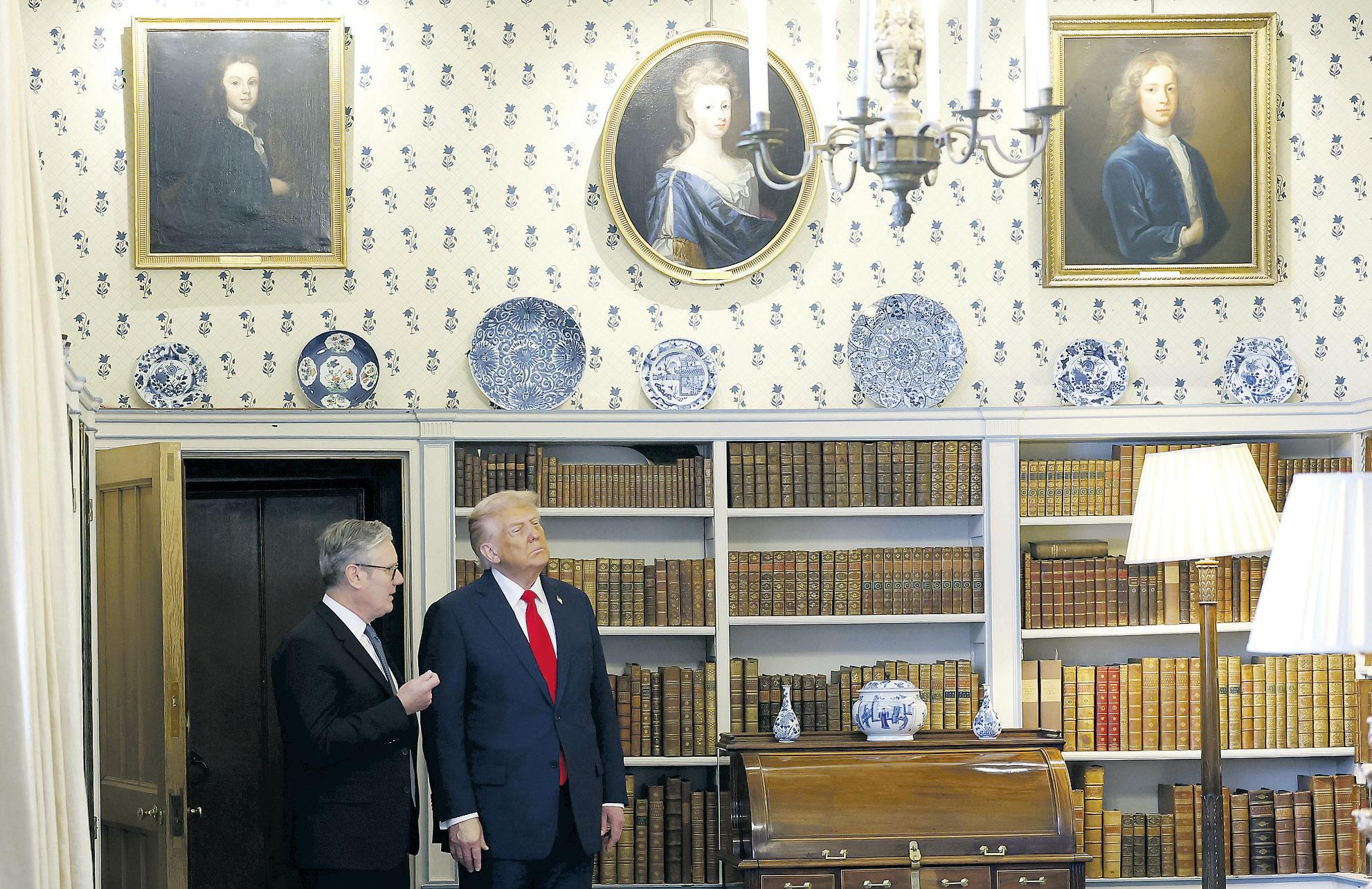 Trump, Starmer sign a tech deal