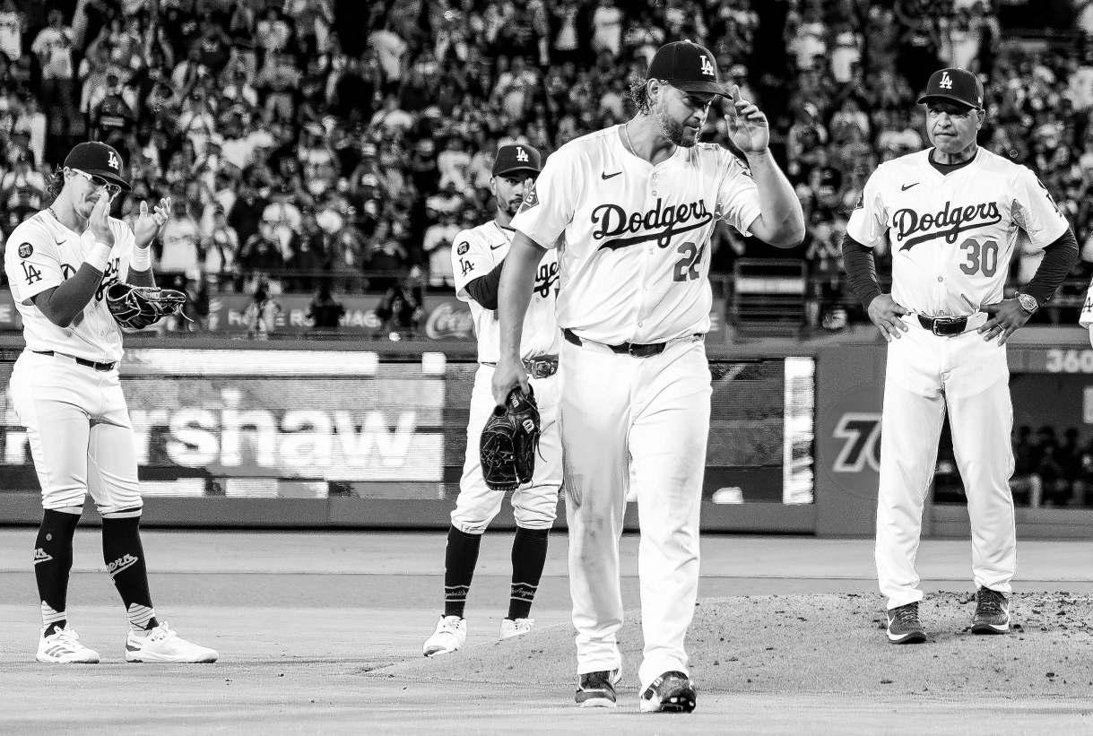 Kershaw adored by fans in ace's final regular-season start at Dodger Stadium