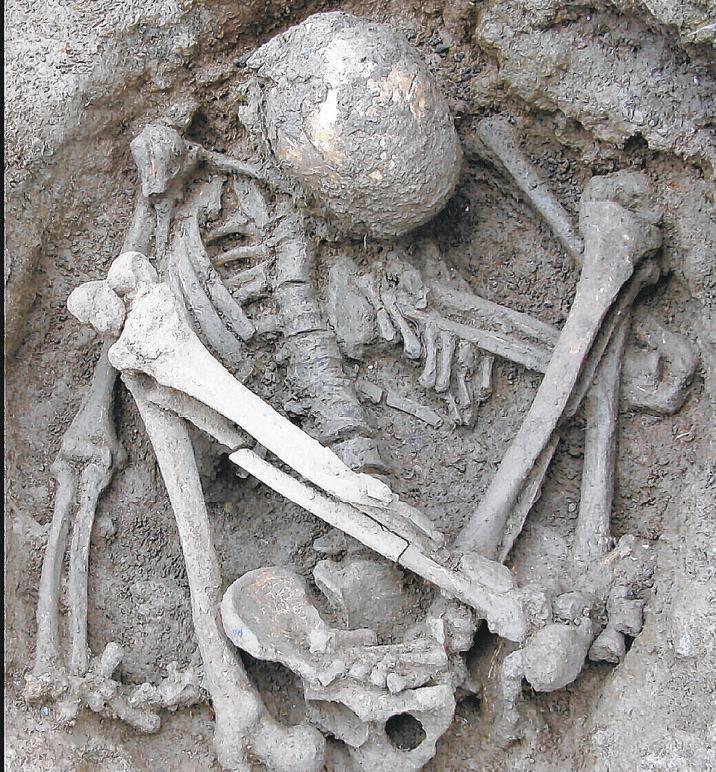 Compared with them, Egypt's mummies may be just kiddies