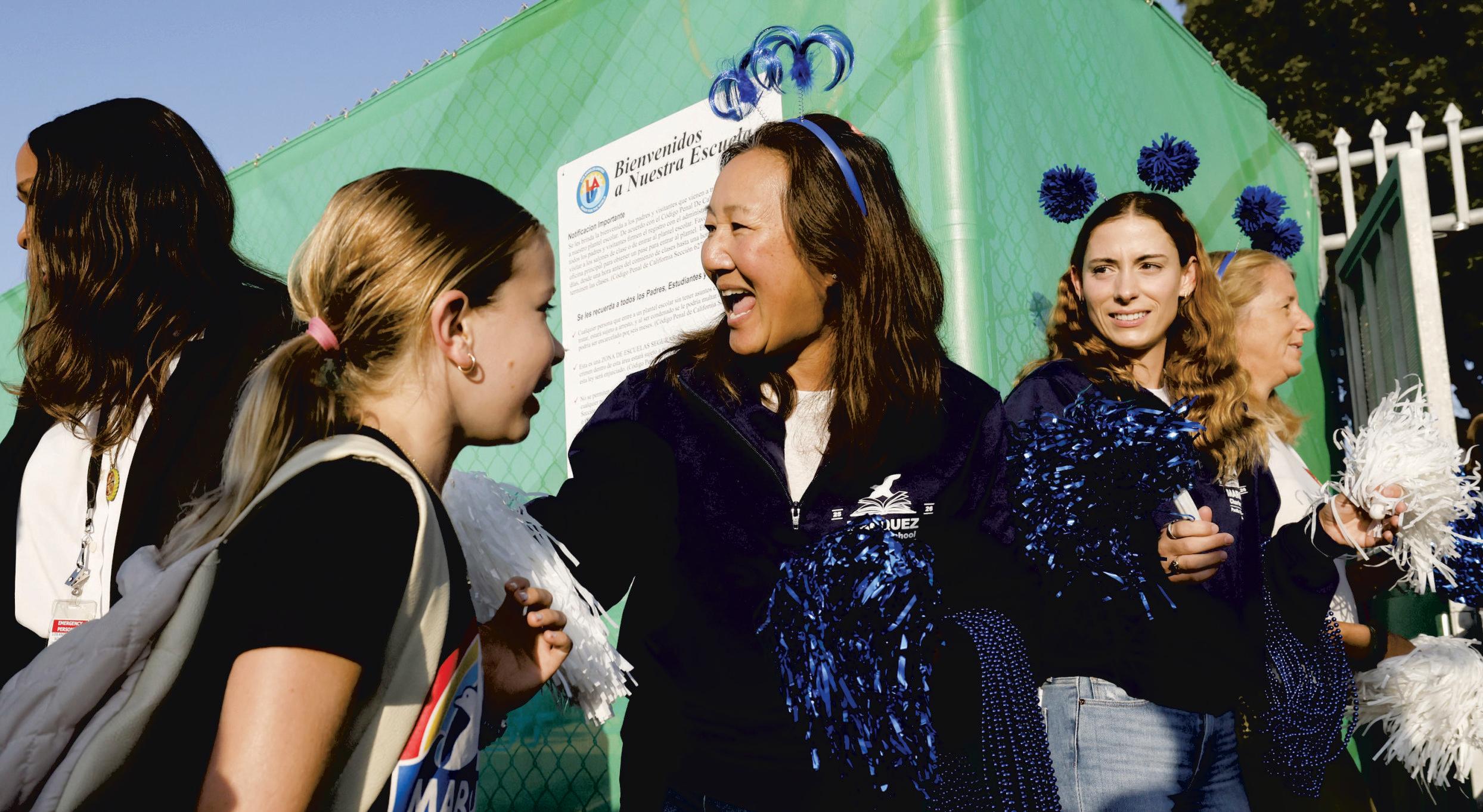 After blaze, a school homecoming
