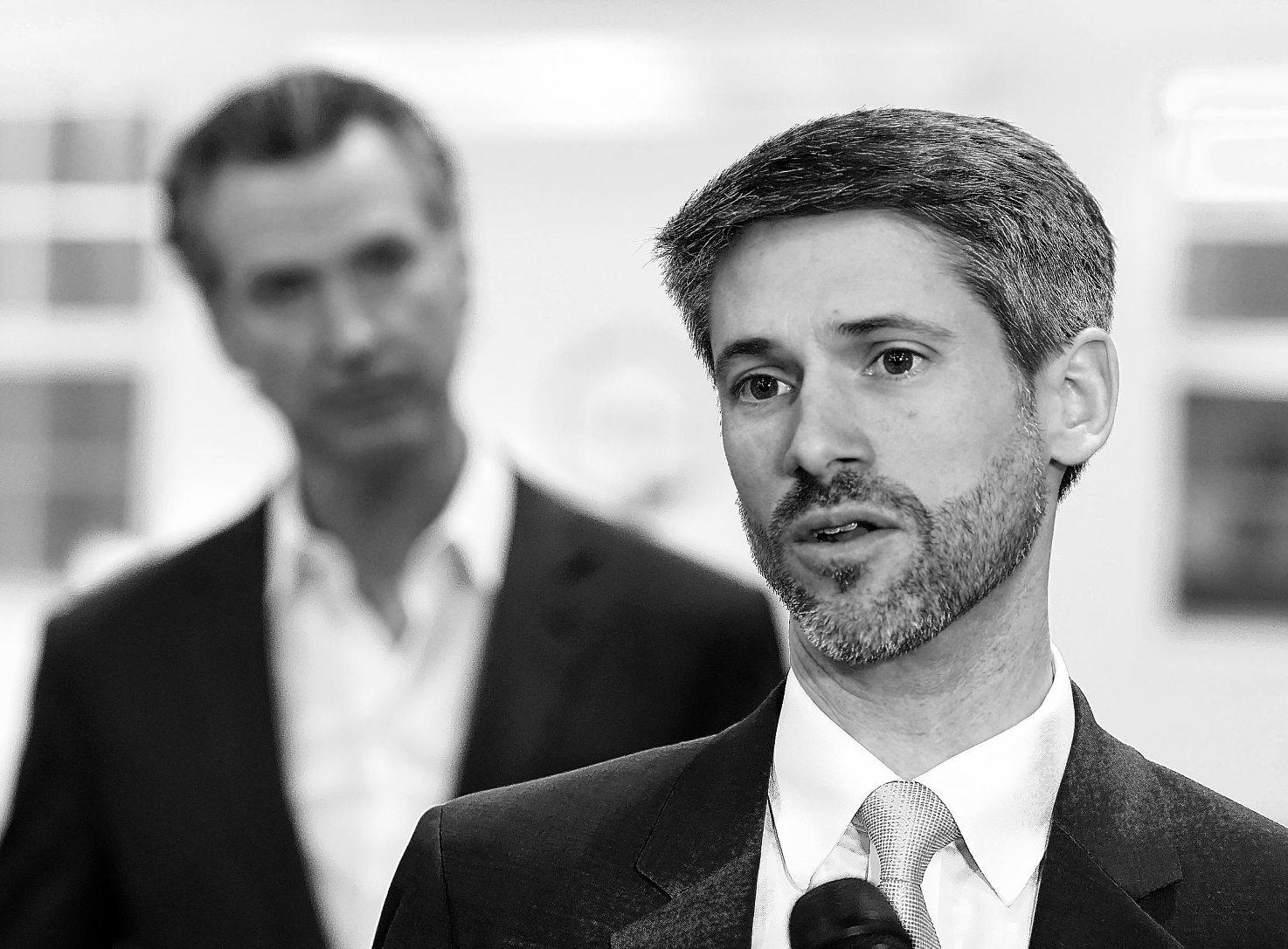 A Newsom critic and a rising Democratic star