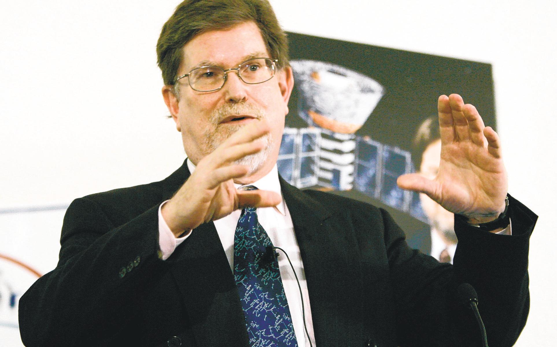 Nobel laureate researched the origins of the universe