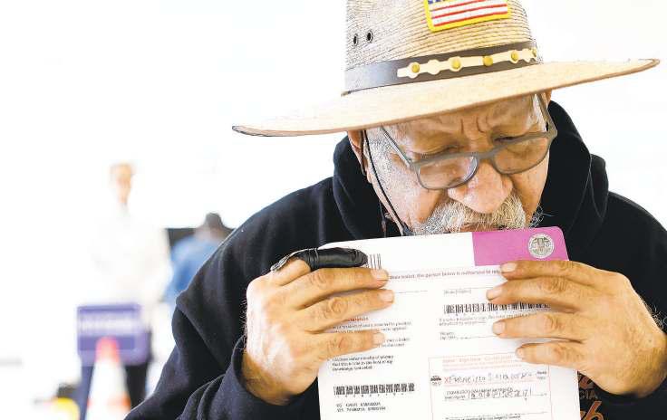 Ballots mailed on election day may be rejected, officials caution