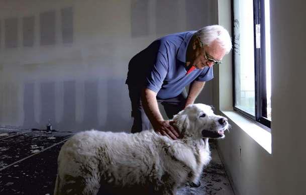 Altadena man may be first to rebuild — for his best friend