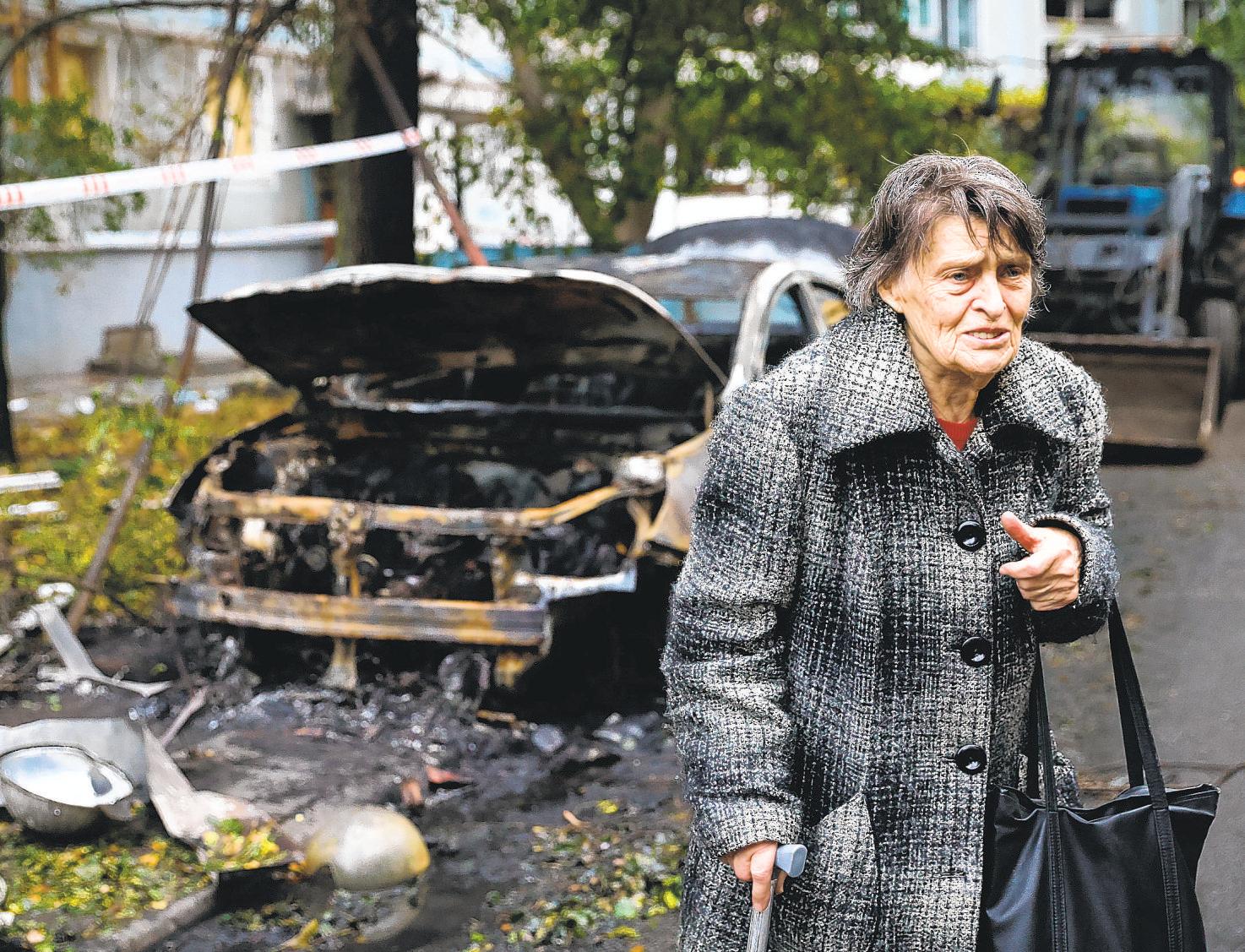 Russia carries out large-scale aerial assault on Ukraine, killing at least 5